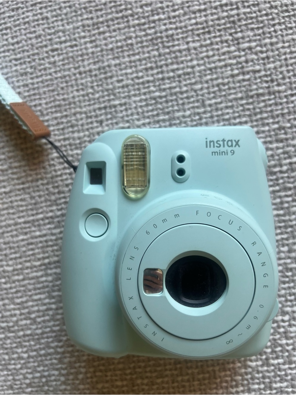 Instax Mini 9 Instant Camera in Light Blue